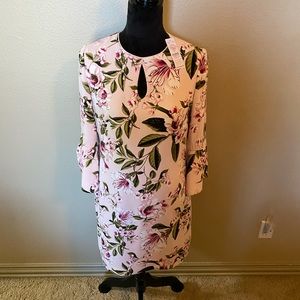 WHBM Pink Floral Dress